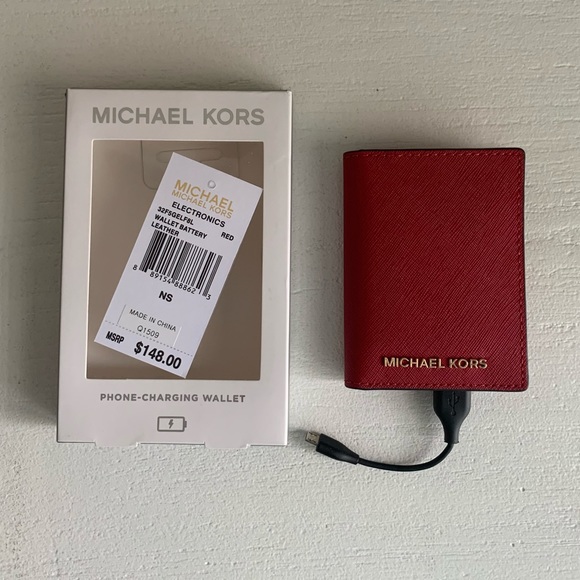 michael kors wallet phone charger